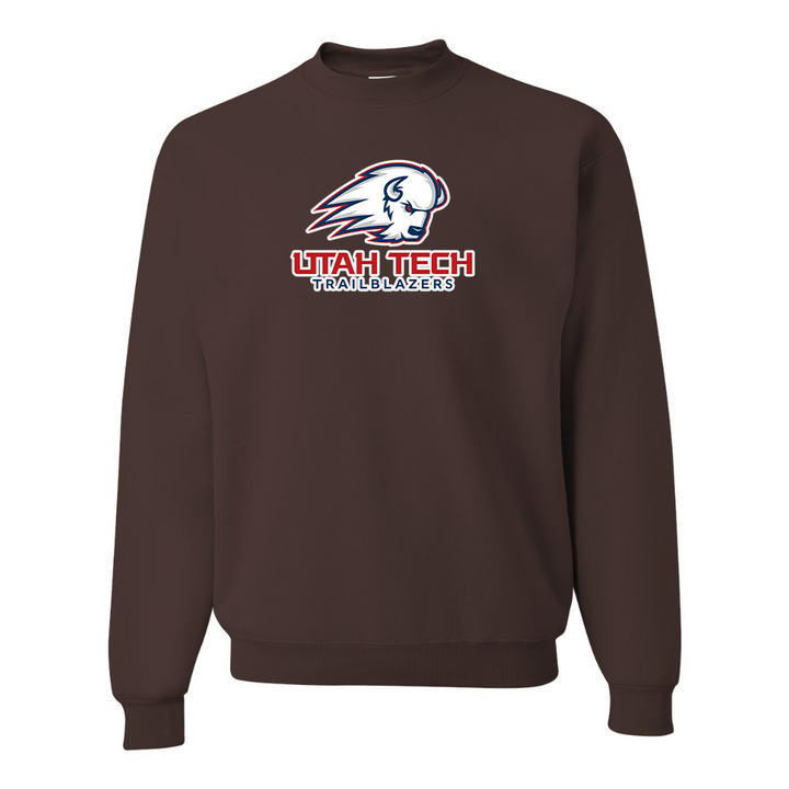 Men's Utah Tech Trailblazers JERZEES NuBlend Crewneck Sweatshirt