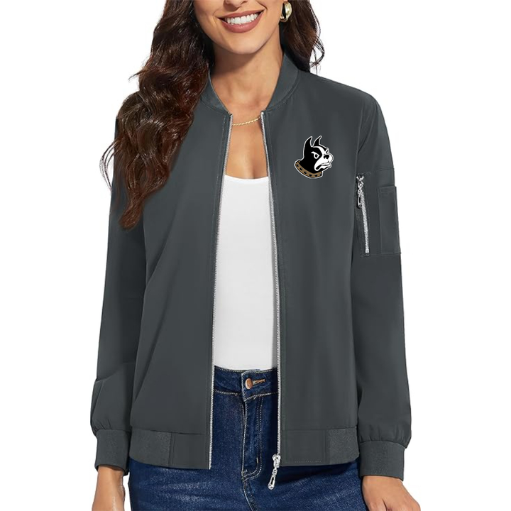 Women's Wofford Terriers Tribe  Premium Bomber Jacket Outerwear