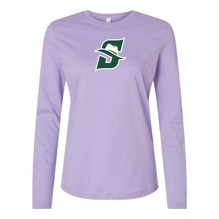 BELLA CANVAS Women’s  Stetson Hatters Jersey Long Sleeve Tee