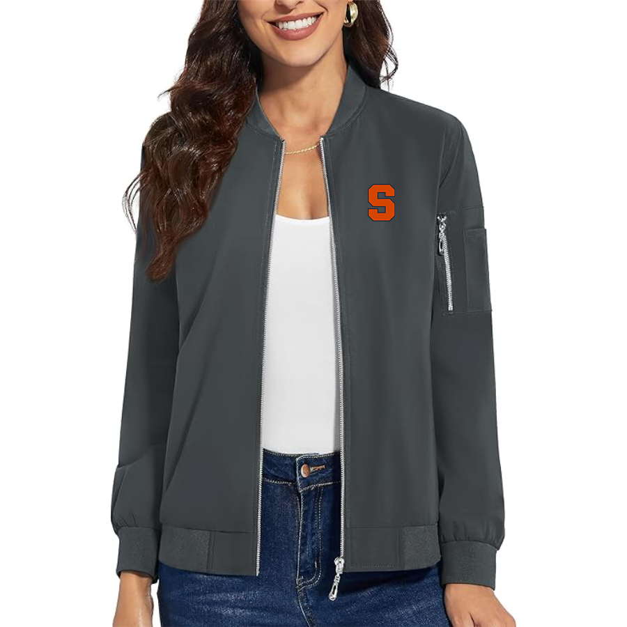 Women's Syracuse Orange  Premium Bomber Jacket Outerwear