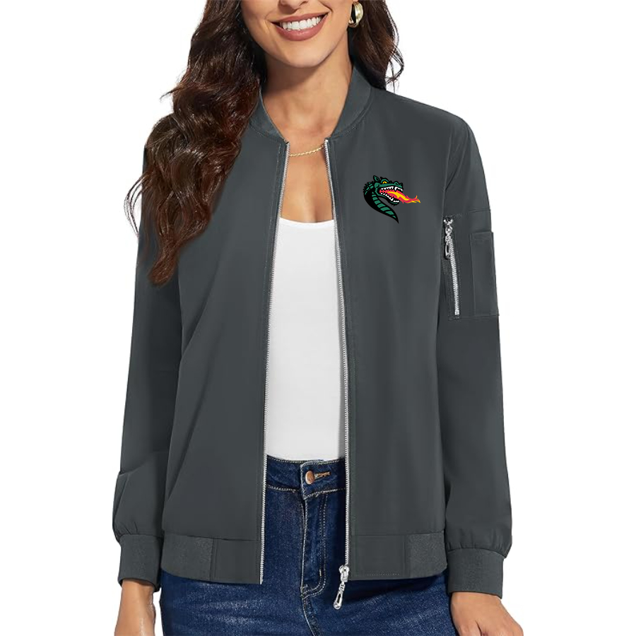 Women's UAB Blazers Premium Bomber Jacket Outerwear