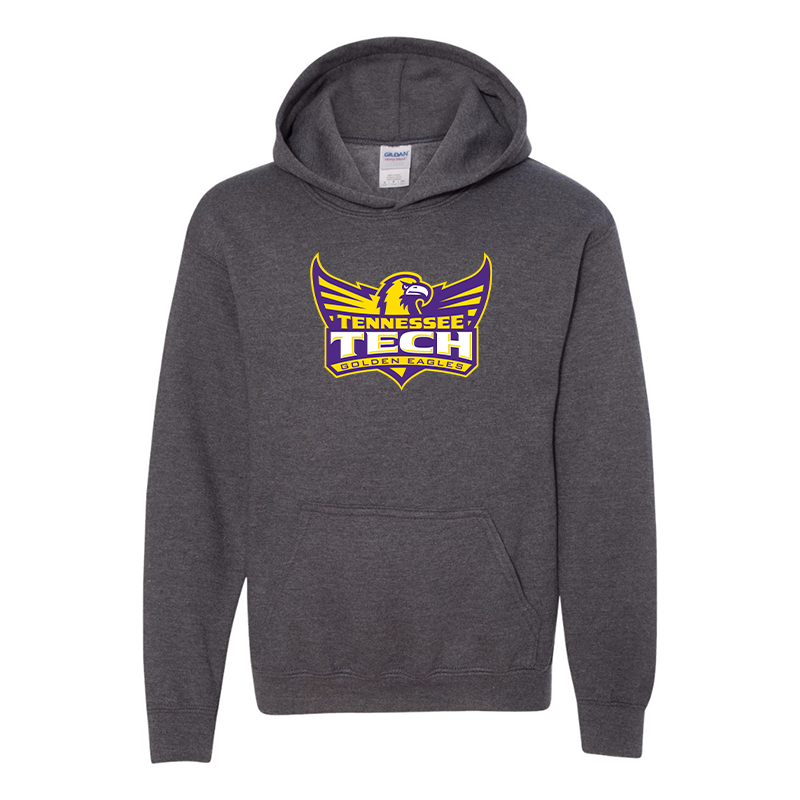 Youth Tennessee Tech Golden Eagles Gildan Heavy Blend  Hooded Sweatshirt