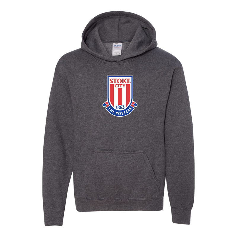 Youth Stoke City Soccer  Gildan Heavy Blend  Hooded Sweatshirt