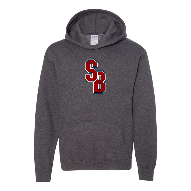 Youth Stony Brook Seawolves Gildan Heavy Blend  Hooded Sweatshirt
