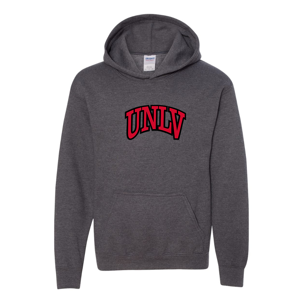 Youth UNLV Rebels Gildan Heavy Blend  Hooded Sweatshirt