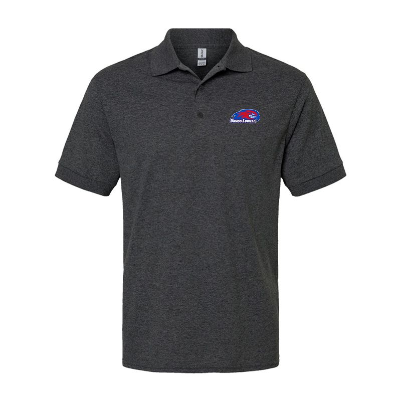 Men's UMass Lowell River Hawks Gildan Dry Blend Jersey Polo