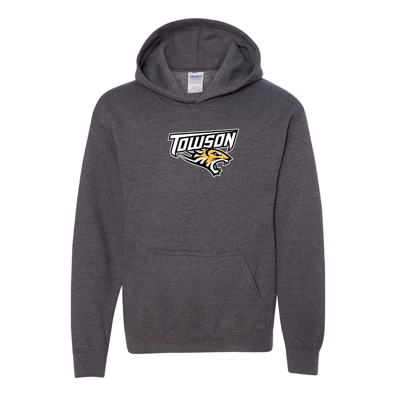 Youth Towson Tigers Gildan Heavy Blend  Hooded Sweatshirt
