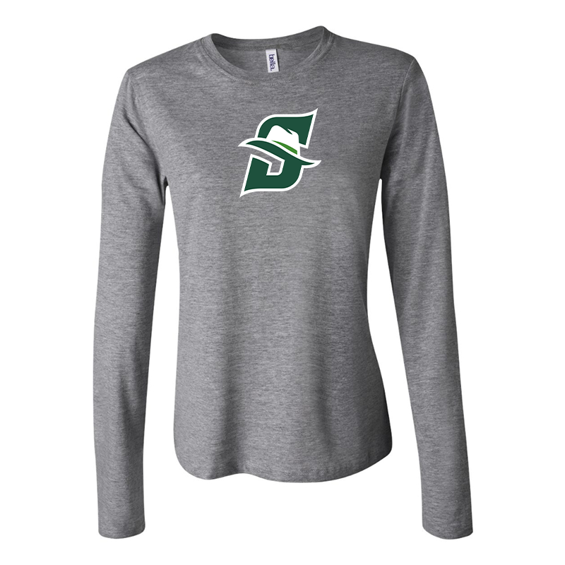 BELLA CANVAS Women’s  Stetson Hatters Jersey Long Sleeve Tee