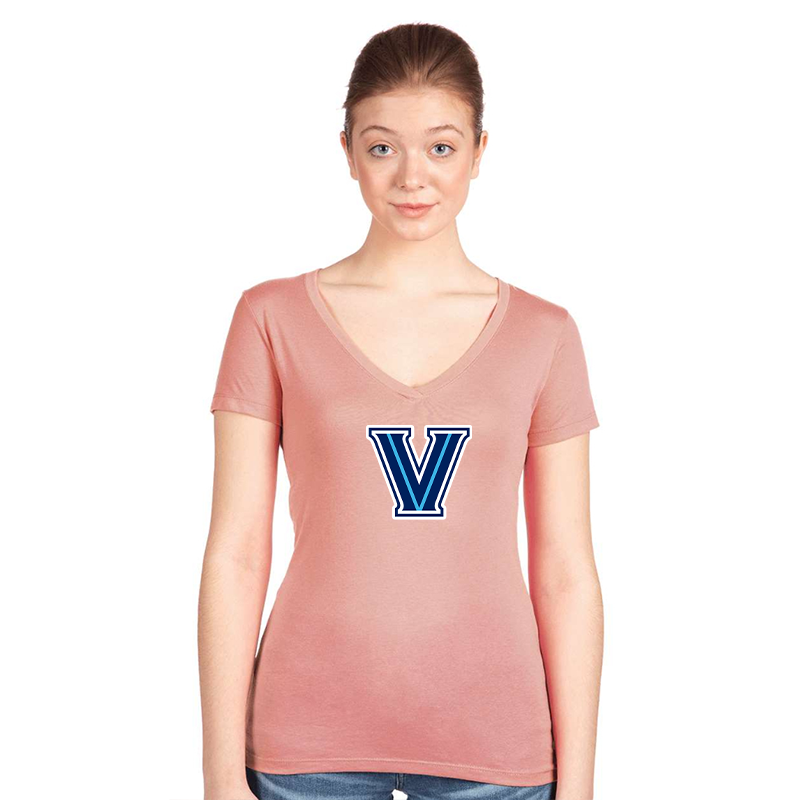 Women's Villanova Wildcats Next Level V-Neck T-Shirt