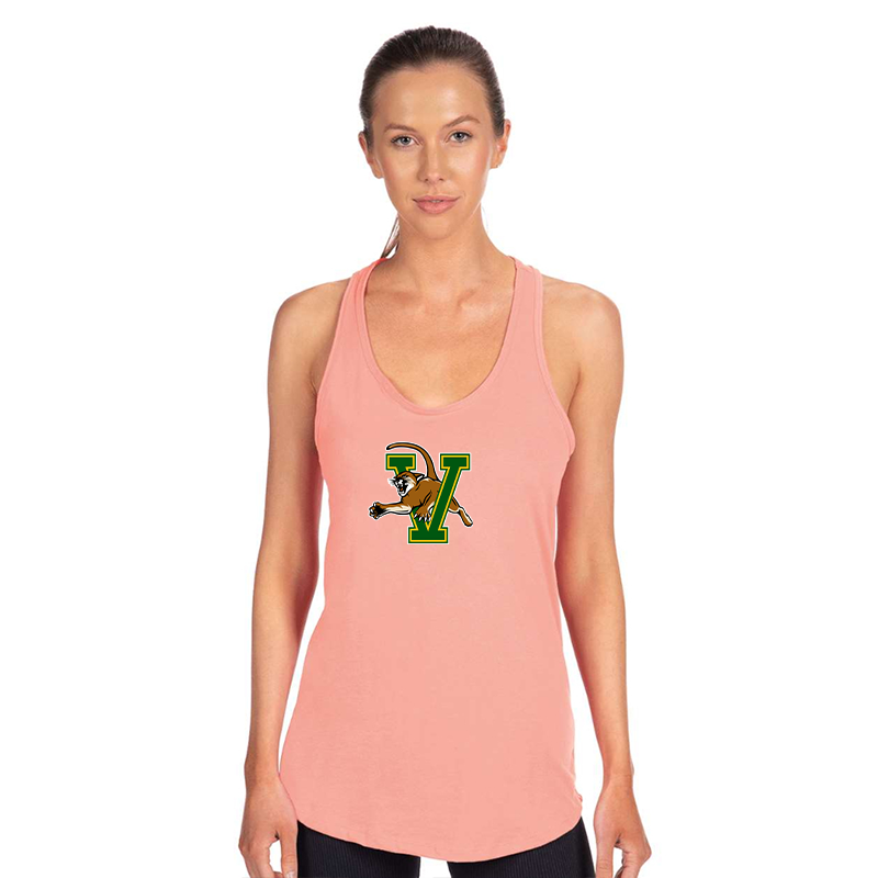 Women's Vermont Catamounts Next Level Ideal Racerback Tank