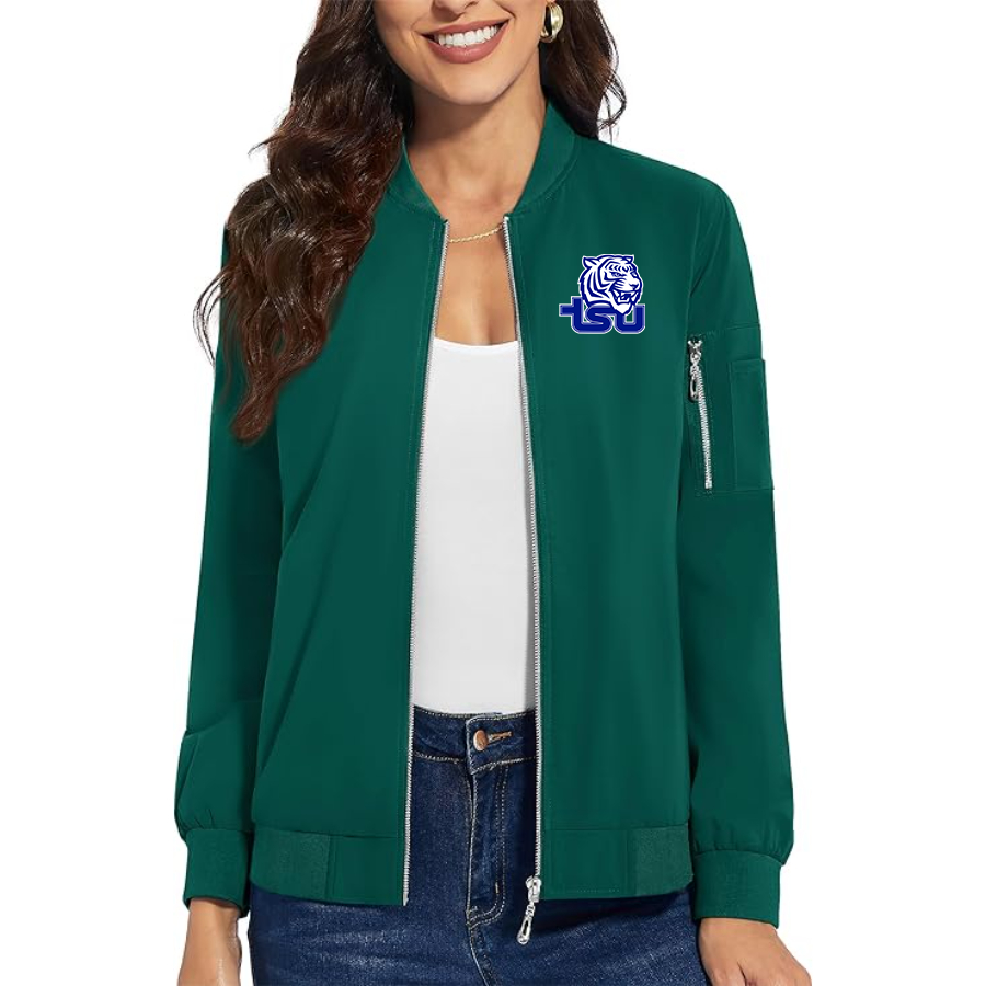 Women's Tennessee State Tigers  Premium Bomber Jacket Outerwear