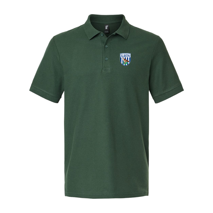 Men's West Bromwich Albion SoccerGildan Hammer Pique Polo