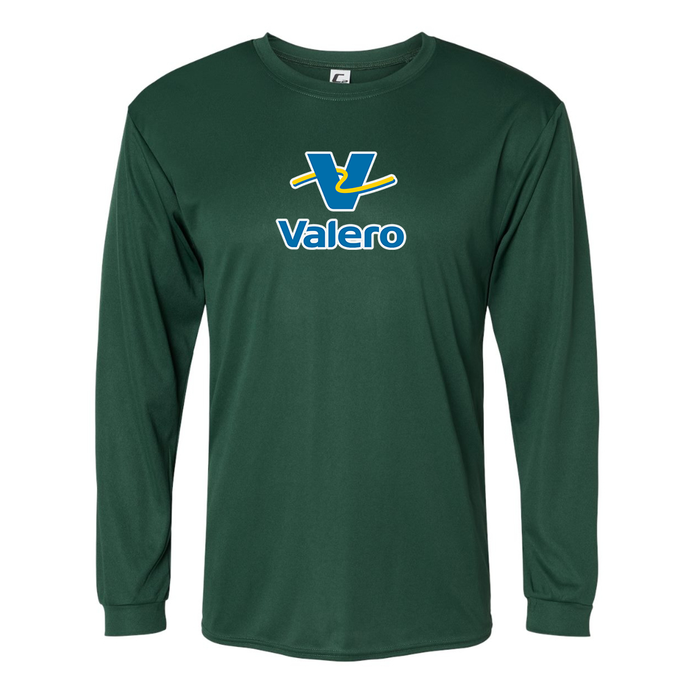 Men's Valero Gas Station Performance Long Sleeve T-Shirt