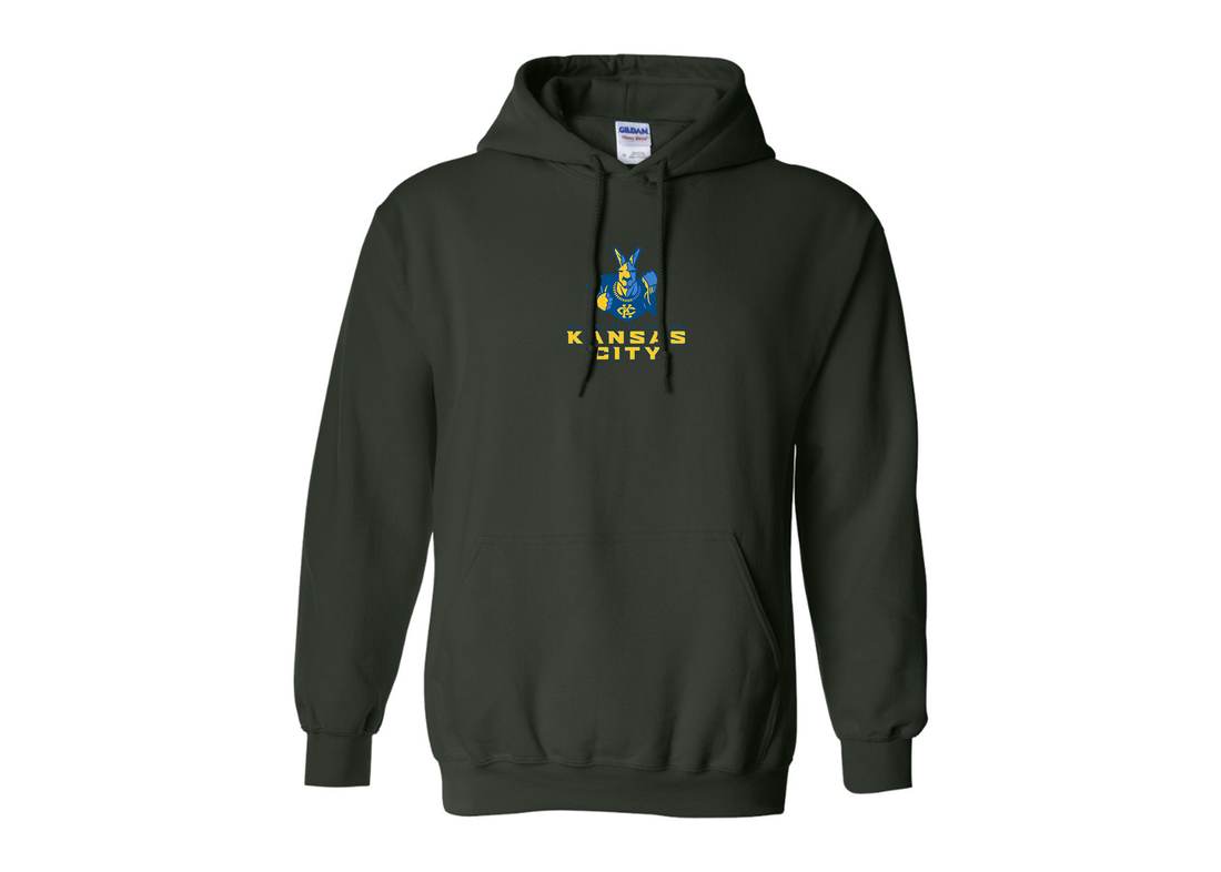 Men's UMKC Kangaroos Gildan Heavy Blend Hooded Sweatshirt