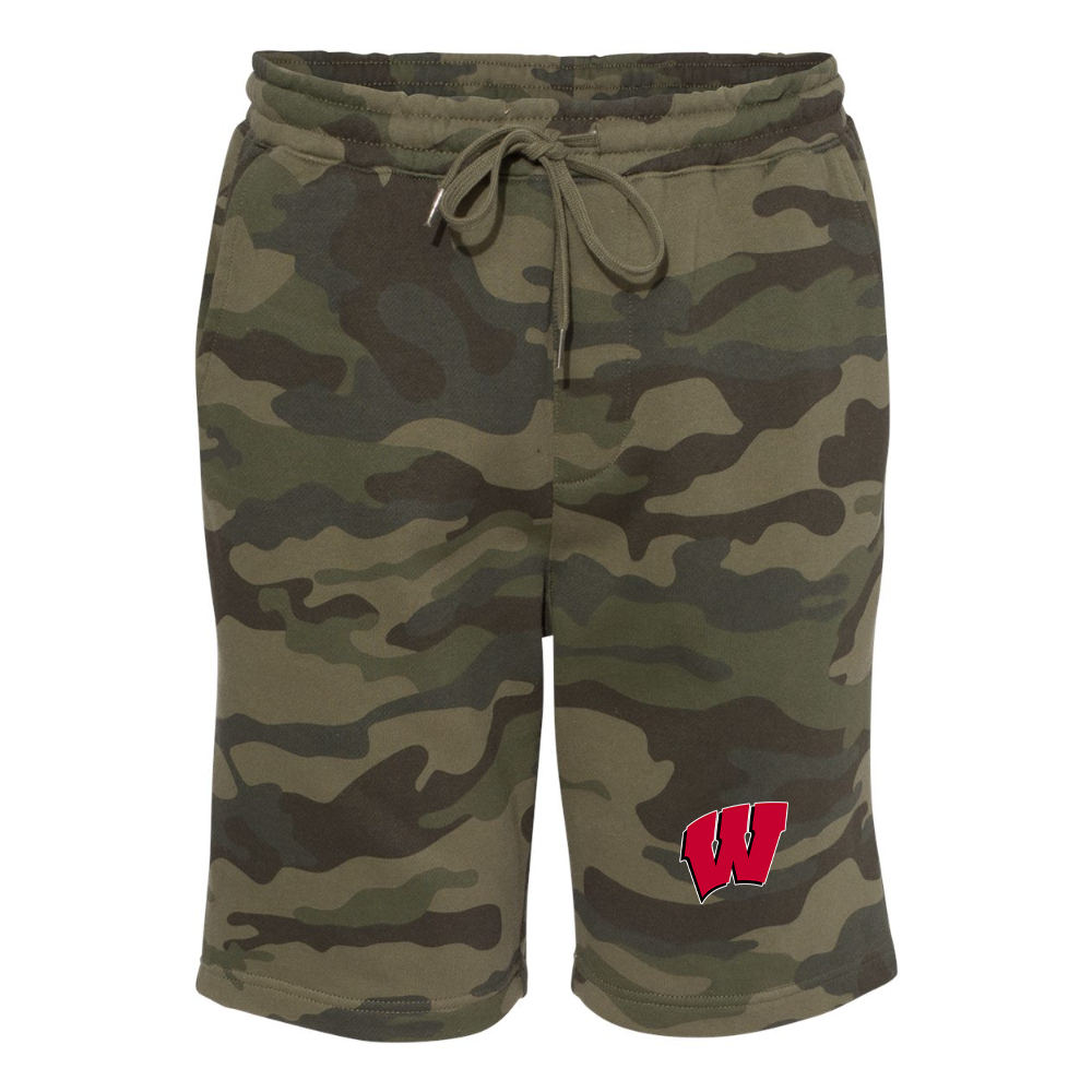 Men's Wisconsin Badgers Independent Trading Co Midweight Fleece Shorts
