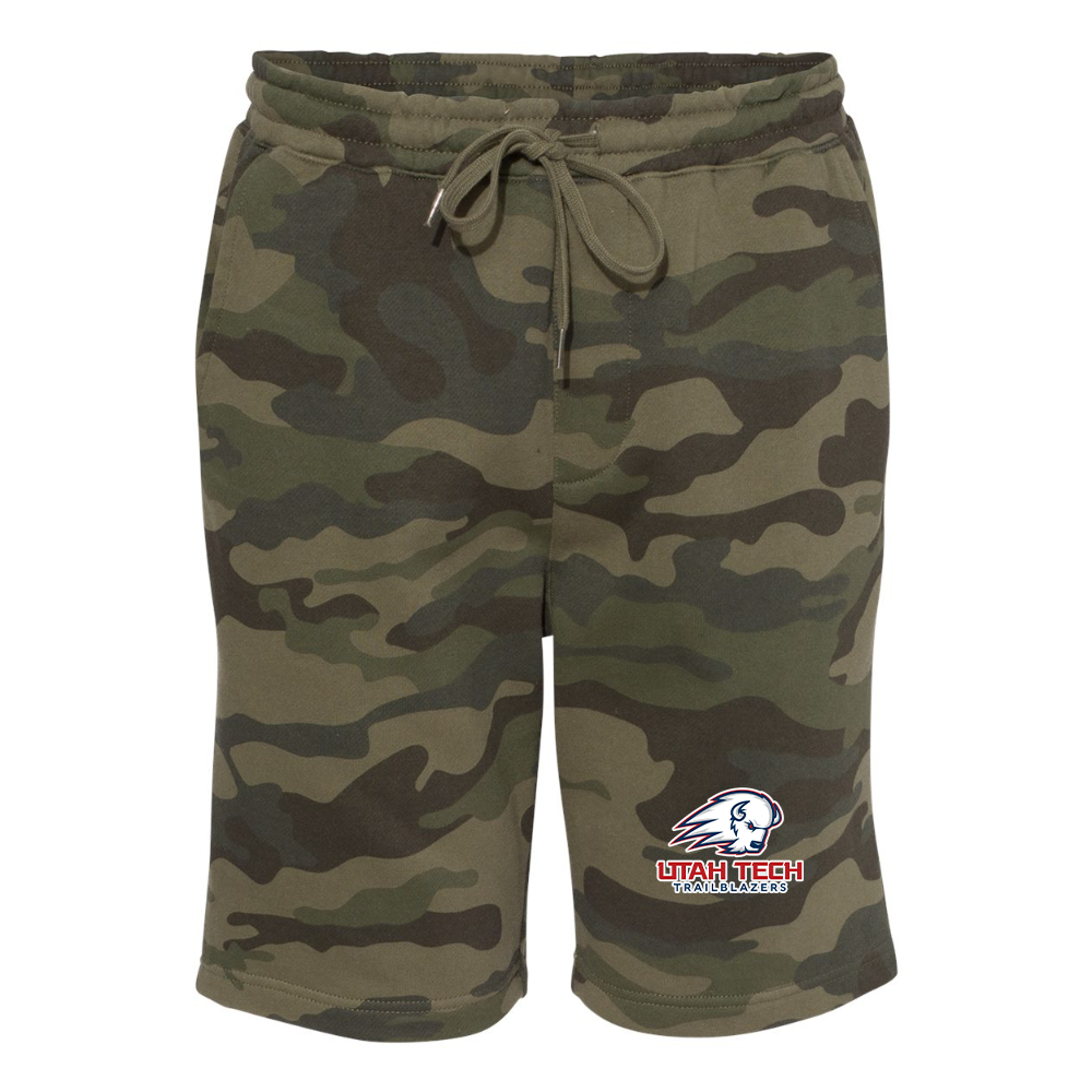 Men's  Utah Tech Trailblazers  Independent Trading Co Midweight Fleece Shorts