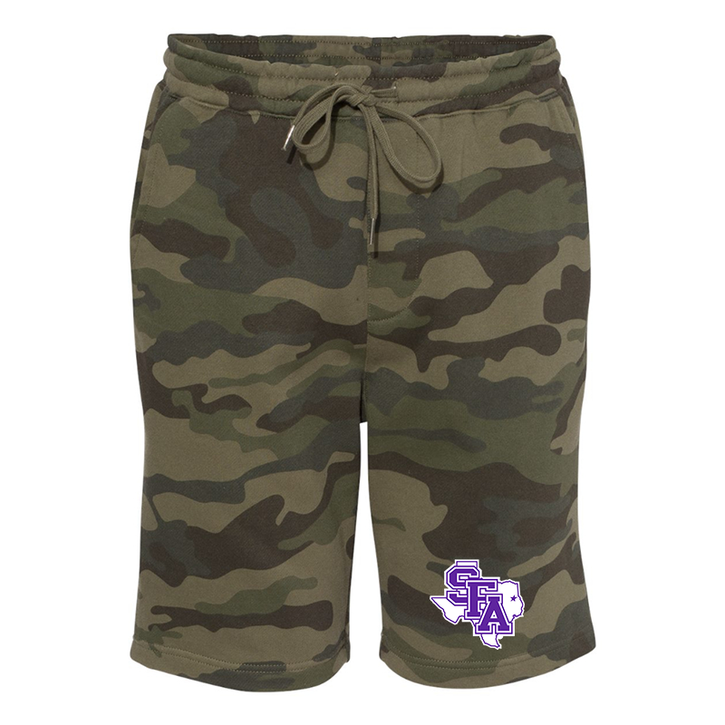 Men's  Stephen F. Austin Lumberjacks  Independent Trading Co Midweight Fleece Shorts
