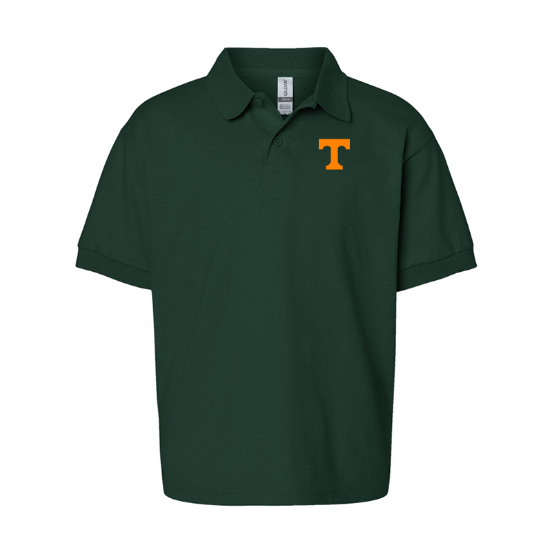 Youth Tennessee Volunteers Gildan Dry Blend Jersey Polo
