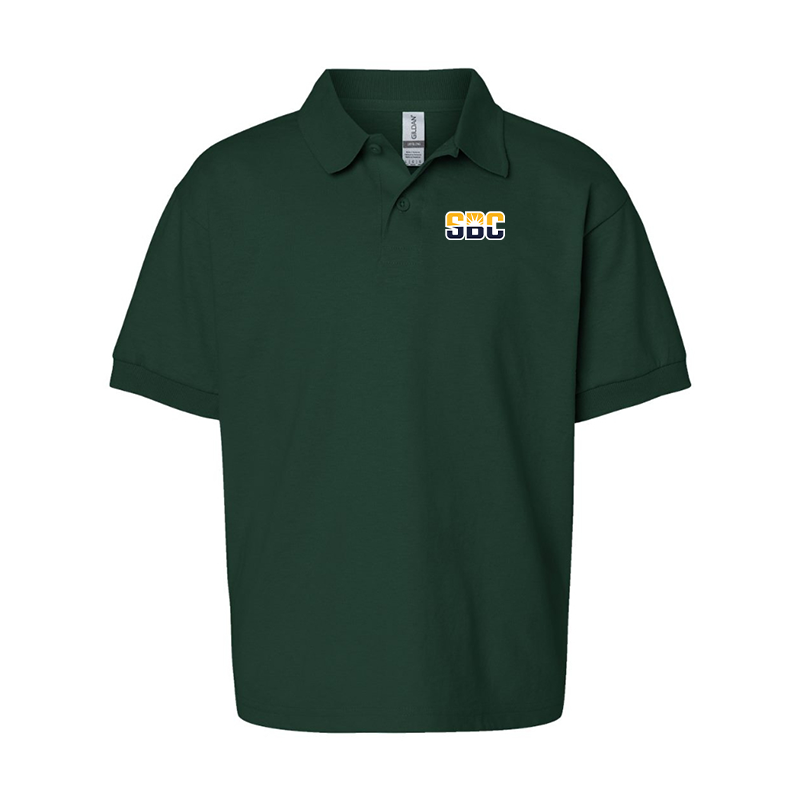 Youth Sun Belt Conference  Gildan Dry Blend Jersey Polo