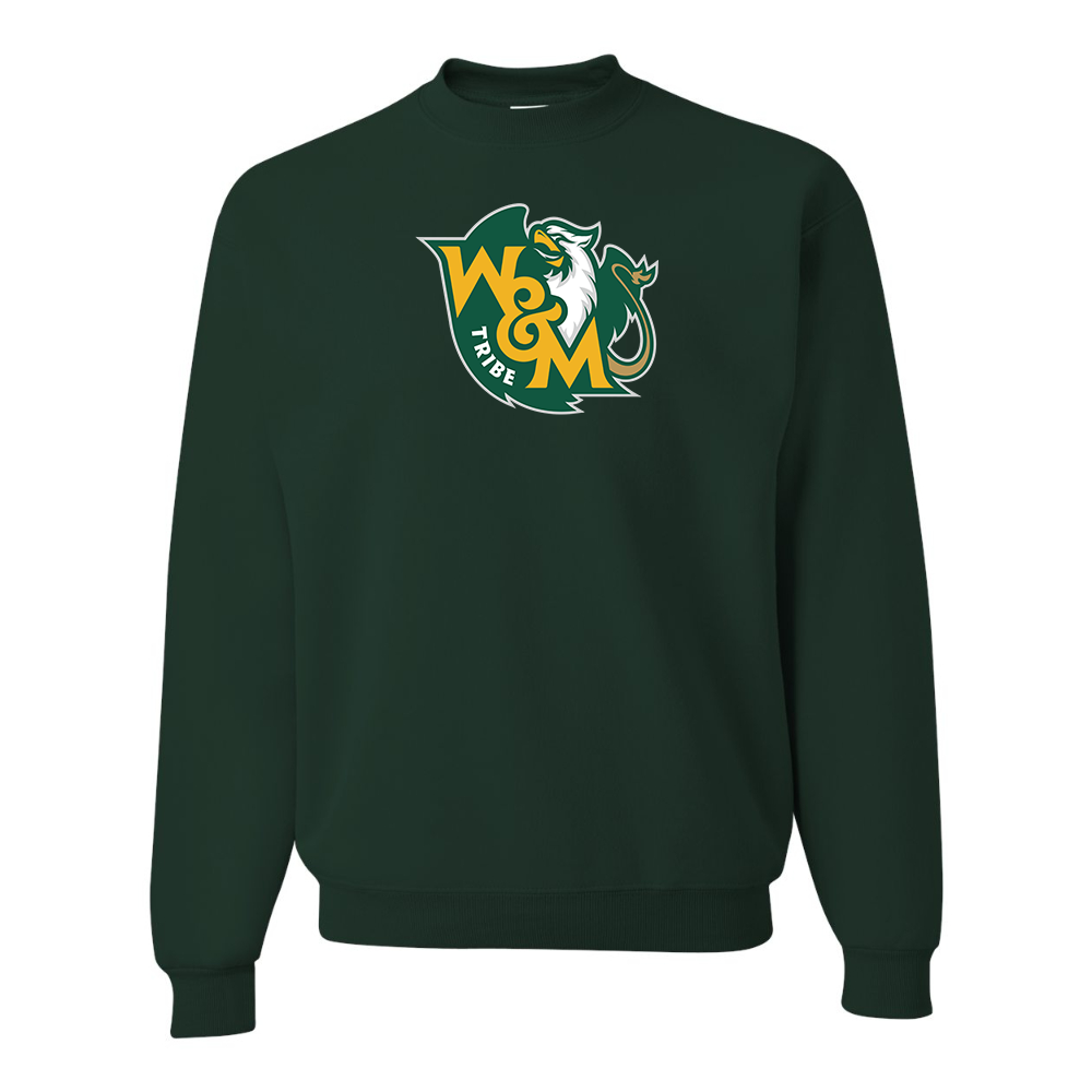 Men's William and Mary Tribe   JERZEES NuBlend Crewneck Sweatshirt