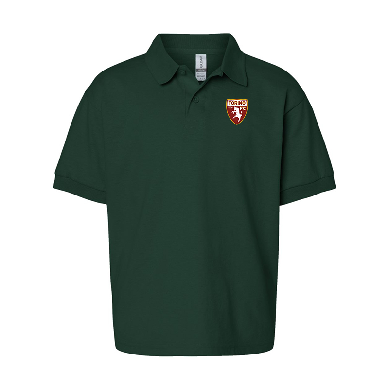 Youth Torino Soccer Gildan Dry Blend Jersey Polo