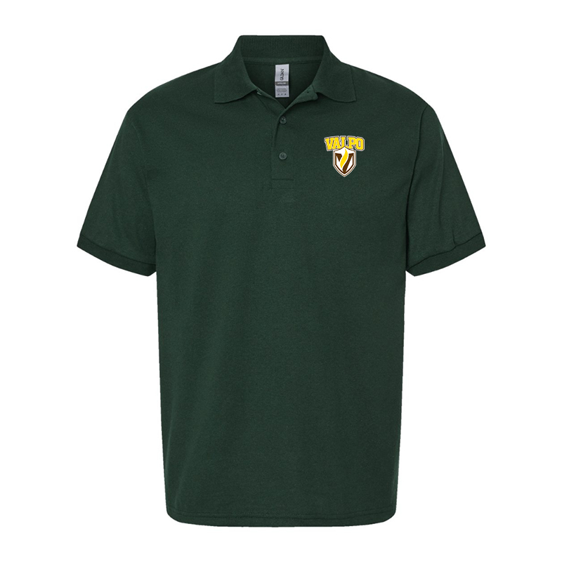 Men's Valparaiso Crusaders Gildan Dry Blend Jersey Polo