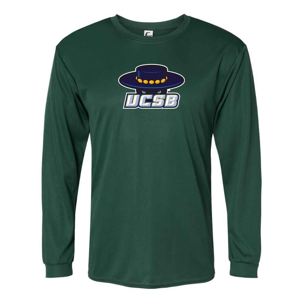Men's UCSB Gauchos Performance Long Sleeve T-Shirt