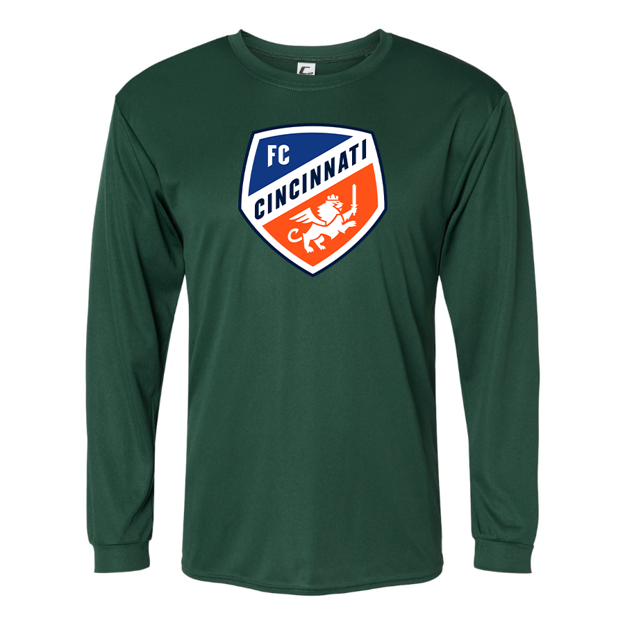 Men's  FC Cincinnati Polyester Long Sleeve T-Shirt