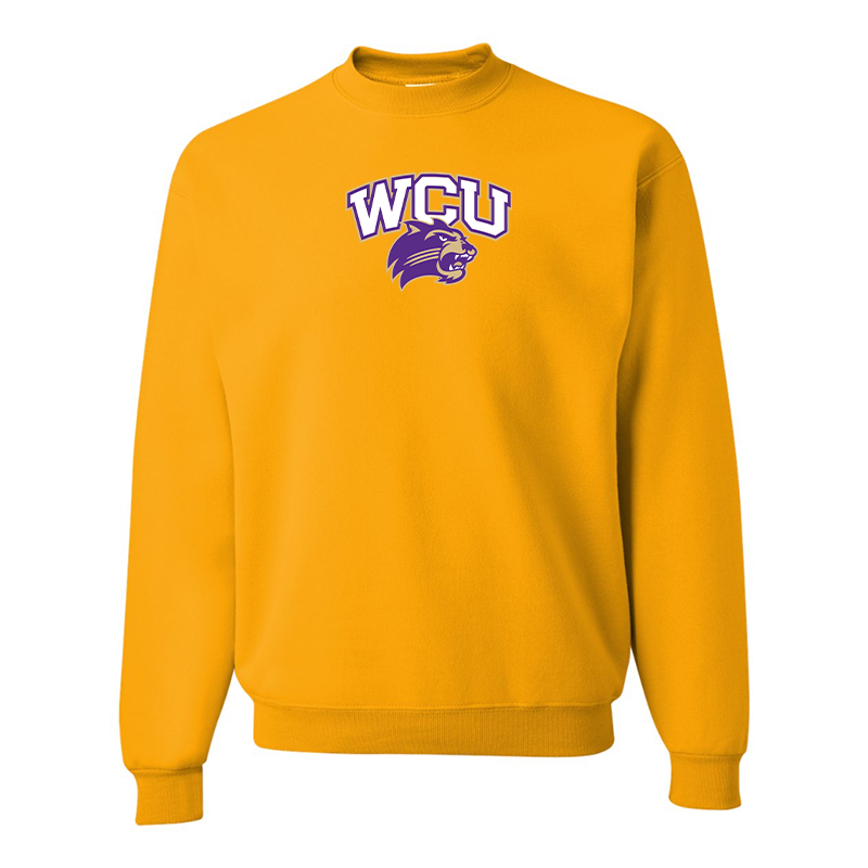 Men's Western Carolina Catamounts JERZEES NuBlend Crewneck Sweatshirt