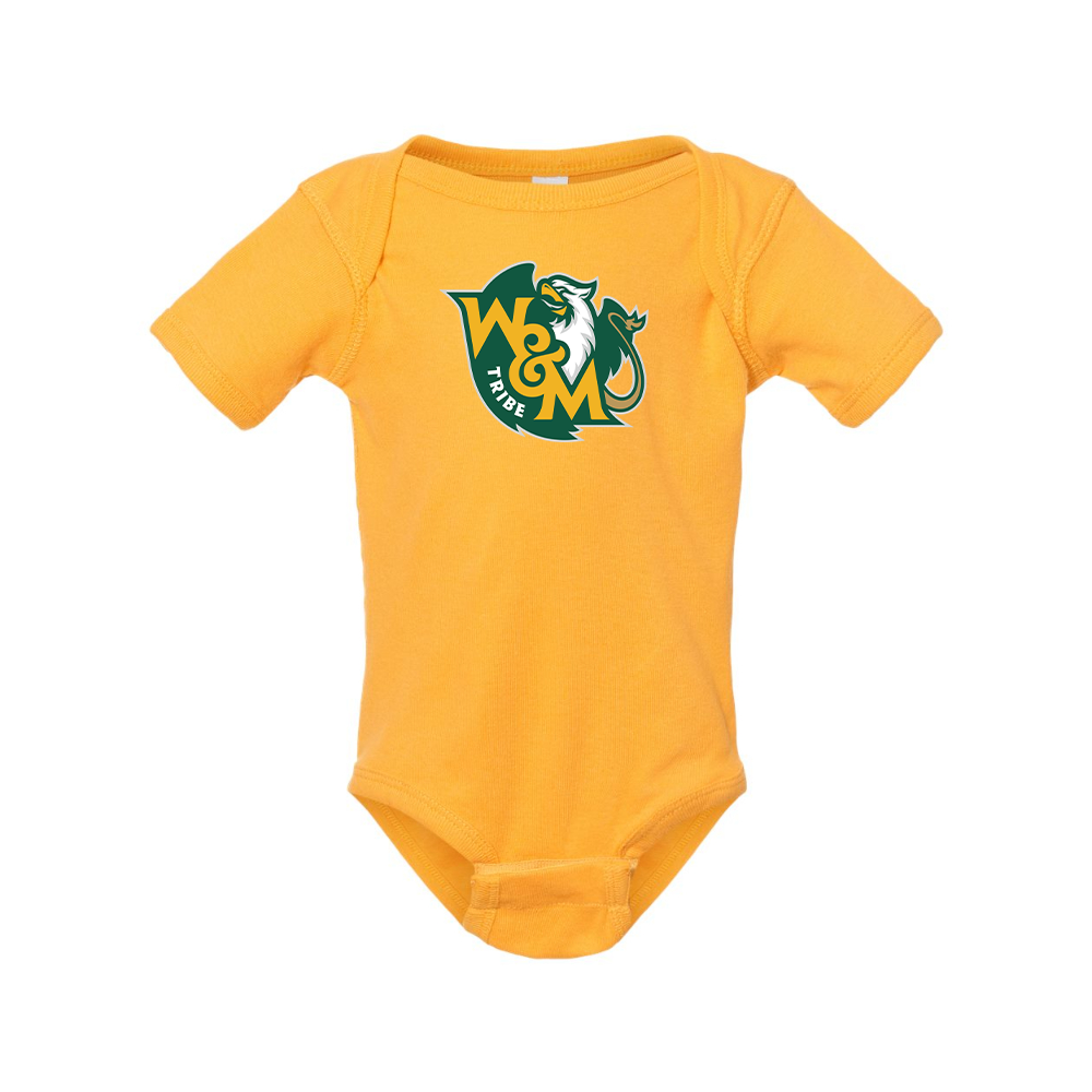 William and Mary Tribe  Rabbit Skins Infant Baby Rib Bodysuit