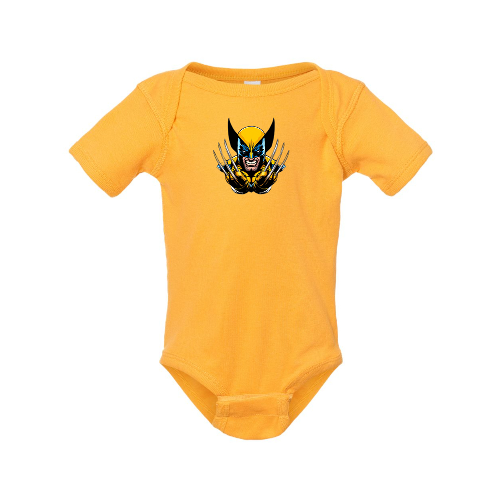 Wolverine 2025 Art   Rabbit Skins Infant Baby Rib Bodysuit