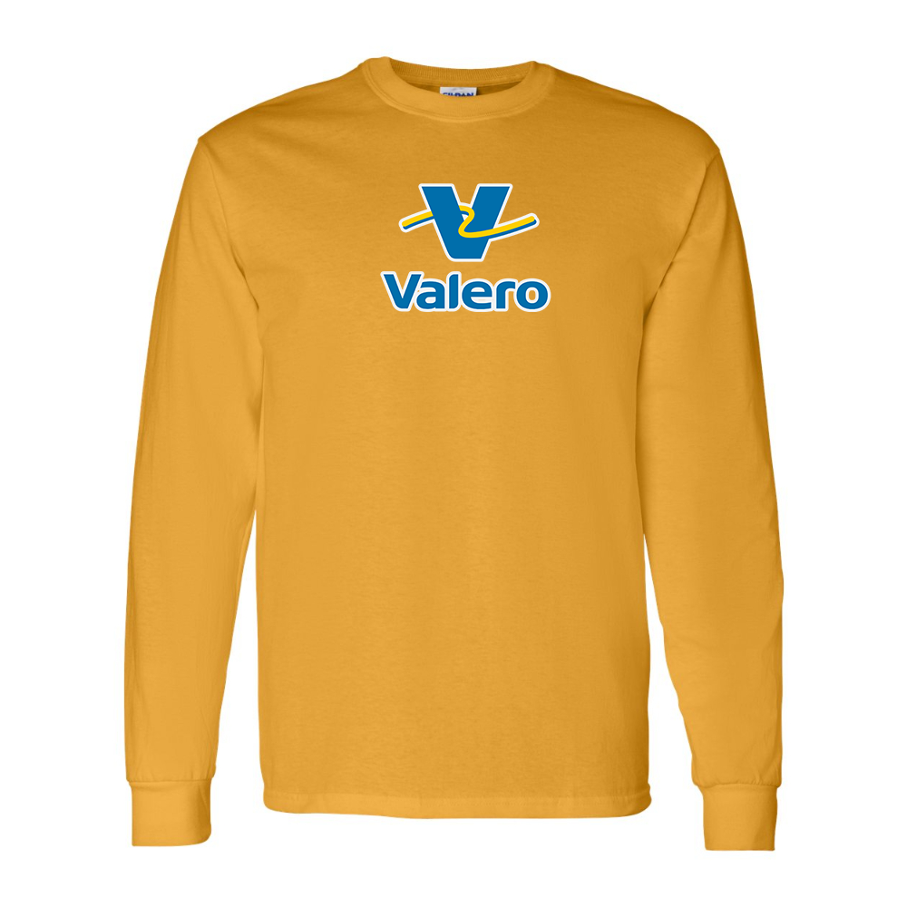 Men's Valero Gas Station Gildan Heavy Cotton Long Sleeve T-Shirt