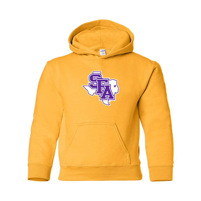 Youth Stephen F. Austin Lumberjacks  Gildan Heavy Blend  Hooded Sweatshirt