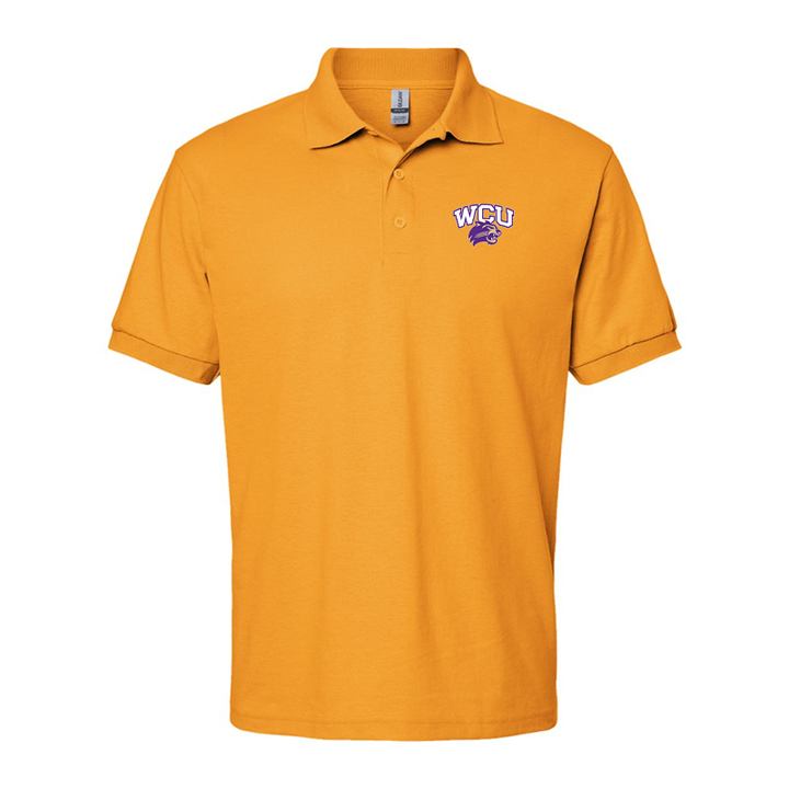 Men's Western Carolina Catamounts Gildan Dry Blend Jersey Polo
