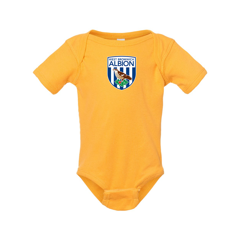West Bromwich Albion Soccer  Rabbit Skins Infant Baby Rib Bodysuit