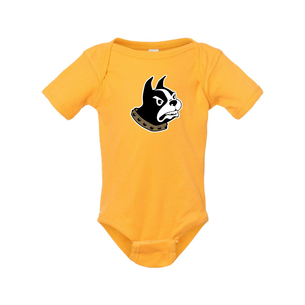Wofford Terriers   Rabbit Skins Infant Baby Rib Bodysuit