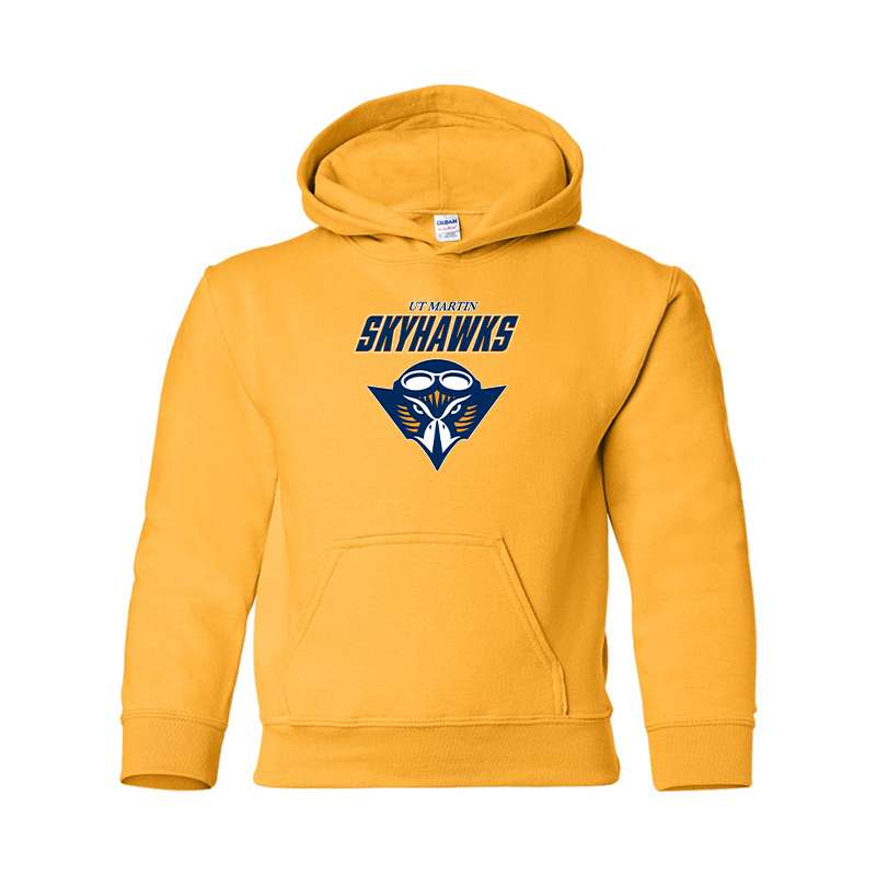 Youth Tennessee Martin Skyhawks Gildan Heavy Blend  Hooded Sweatshirt