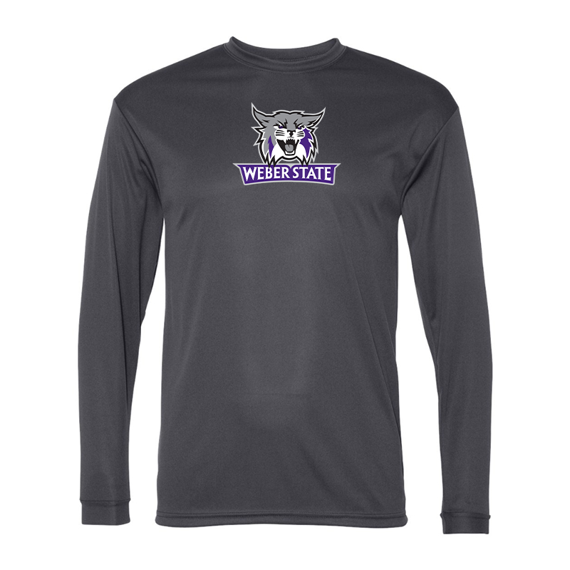 Men's Weber State Wildcats  Performance Long Sleeve T-Shirt