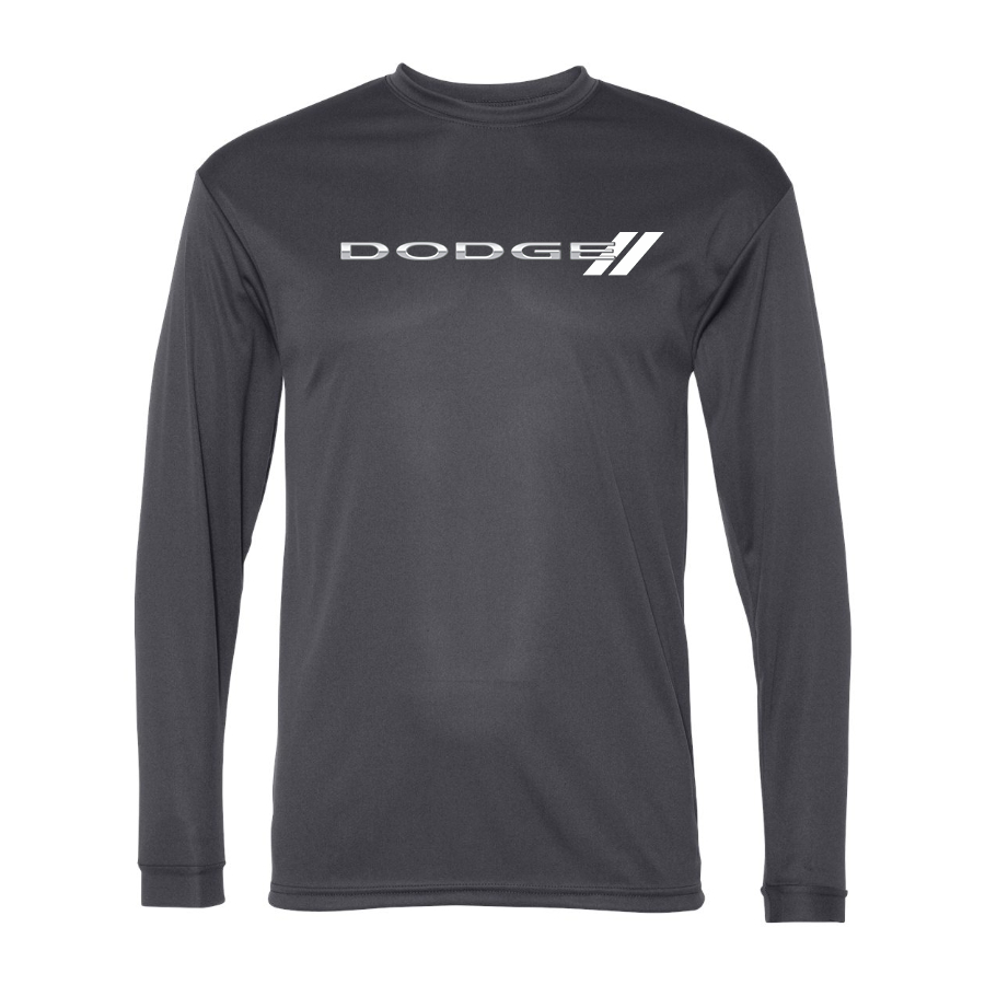 Men's  Dodge Car  Polyester Long Sleeve T-Shirt