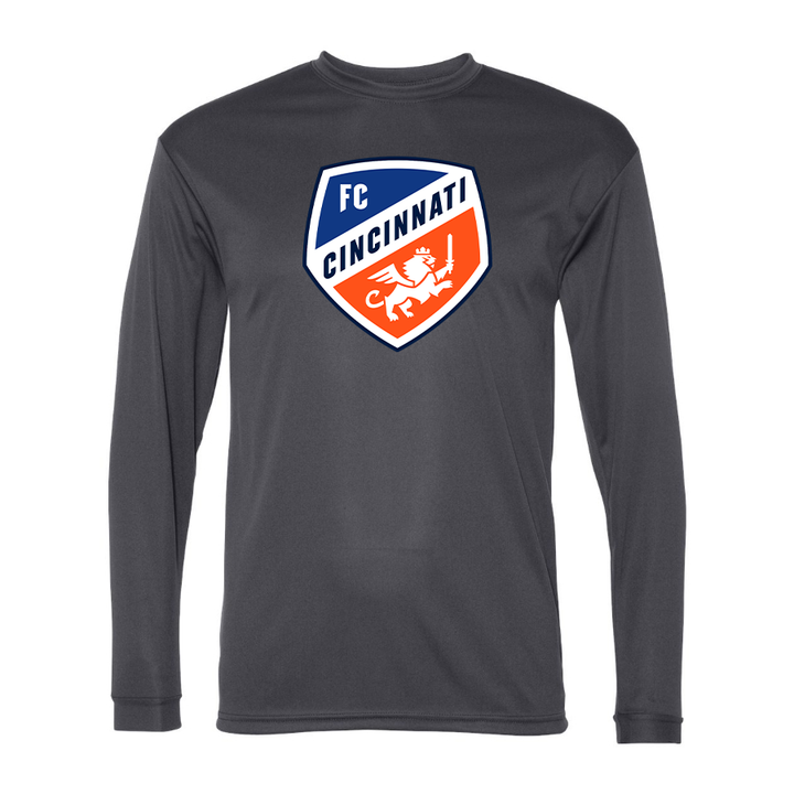Men's  FC Cincinnati Polyester Long Sleeve T-Shirt