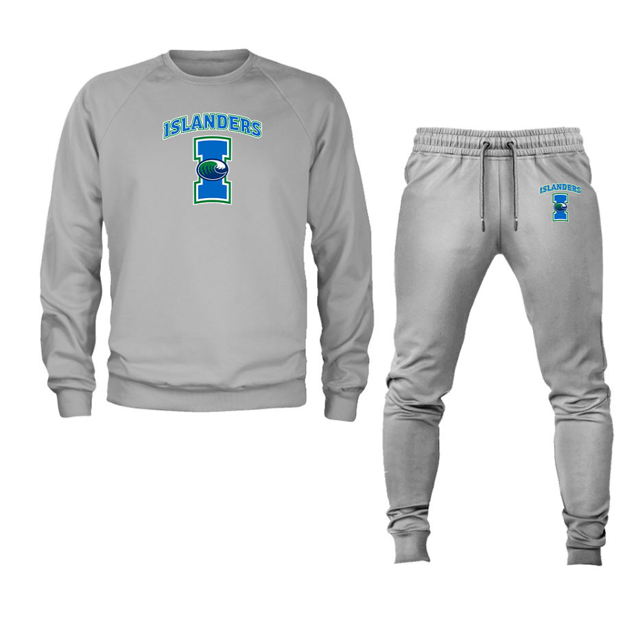 Men's  Texas AM CC Islanders  Crewneck Sweatshirt Joggers Suit