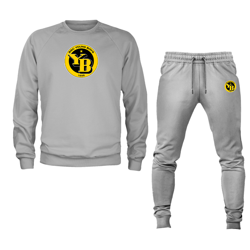 Men's Young Boys Soccer Crewneck Sweatshirt Joggers Suit