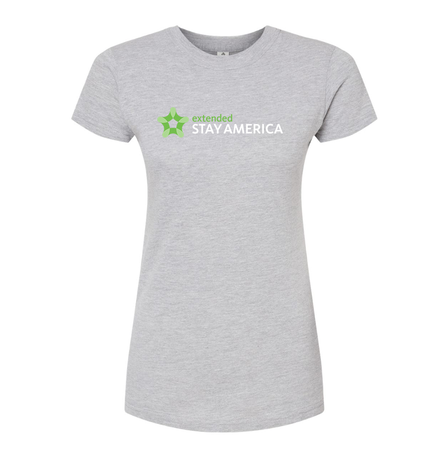 Women’s Extended Stay America  Round Neck T-Shirt