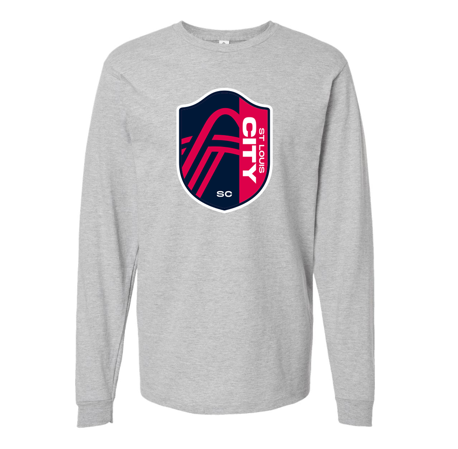 Men's St. Louis City Soccer Long Sleeve T-Shirt