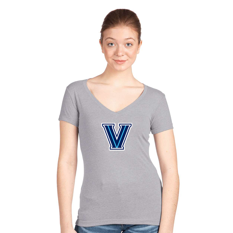Women's Villanova Wildcats Next Level V-Neck T-Shirt