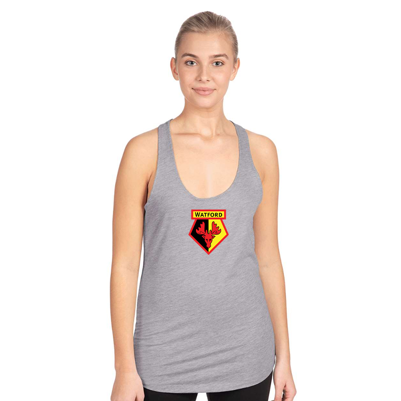 Women's Watford Soccer Next Level Ideal Racerback Tank