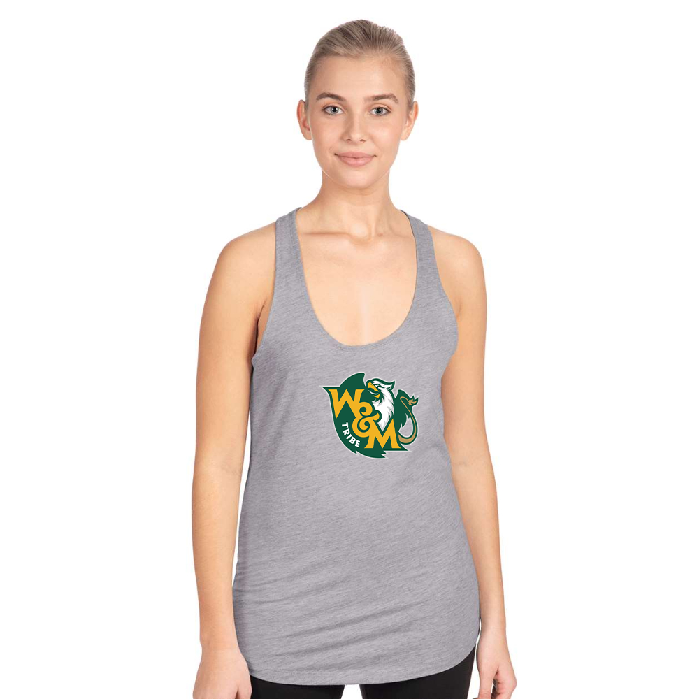 Women's William and Mary Tribe   Next Level V-Neck T-Shirt
