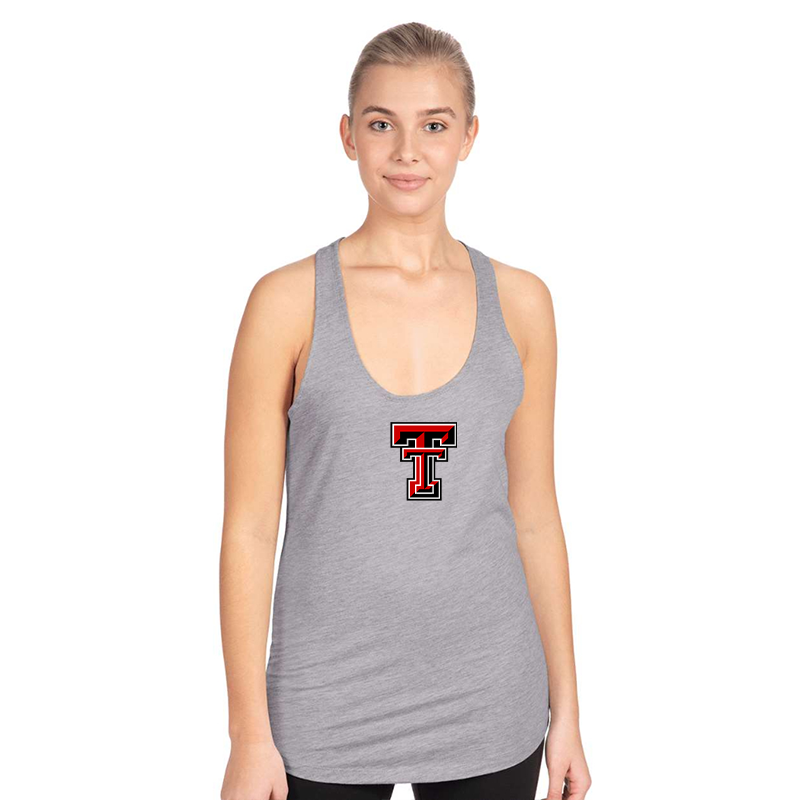 Women's Texas Tech Red Raiders  Next Level Ideal Racerback Tank