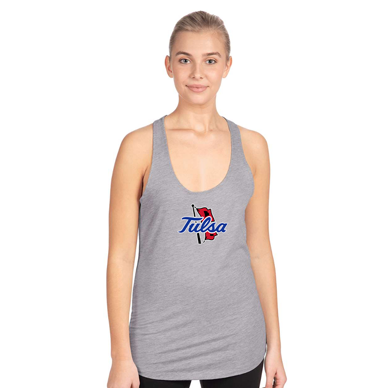 Women's Tulsa Golden Hurricane Next Level Ideal Racerback Tank