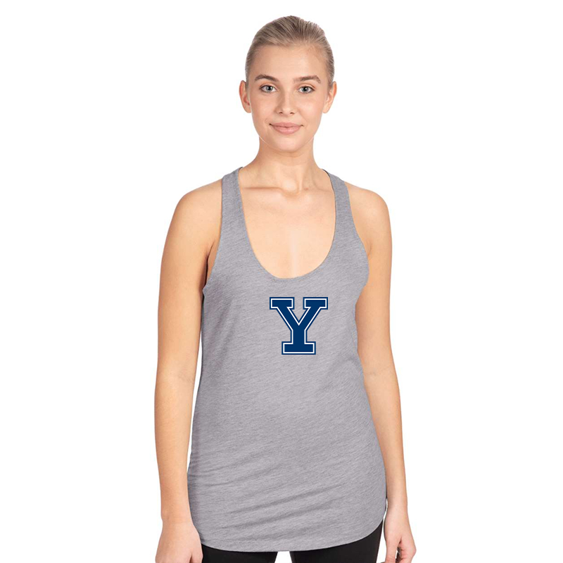 Women's Yale Bulldogs Next Level Ideal Racerback Tank